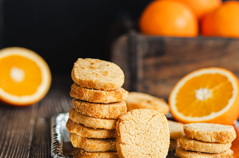 Orangen-Heidesand-Plätzchen