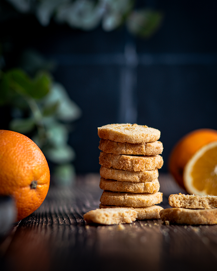 Orangen-Heidesand-Plätzchen