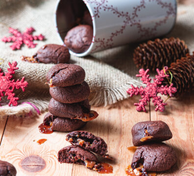 Super Softe Triple Choc Cookies