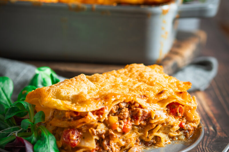 Weißkohl Lasagne