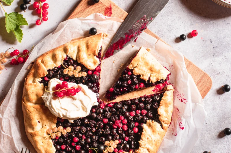 Johannisbeer-Galette