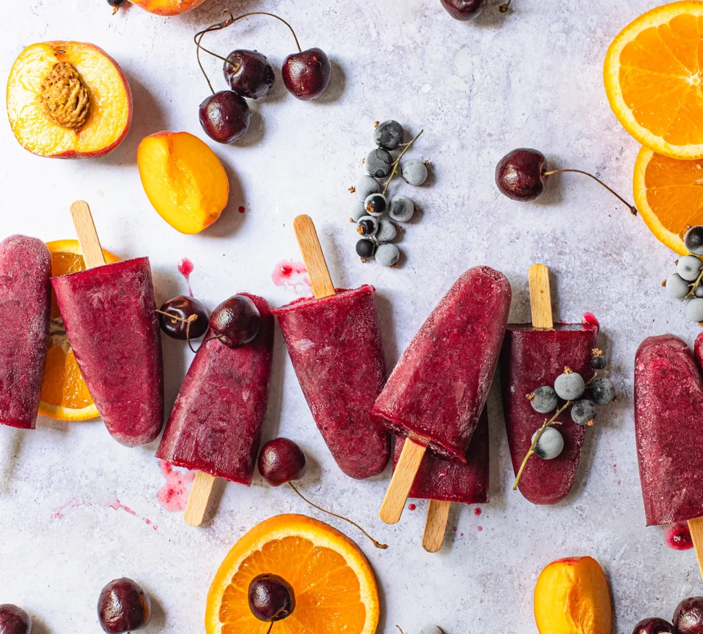 Sangria Eis am Stiel