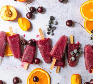 Sangria Eis am Stiel