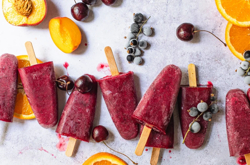 Sangria Popsicles