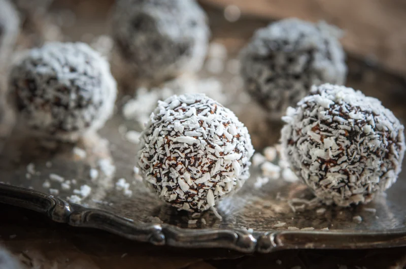 Chokladbollar Rezept – schwedisches Konfekt ohne Backen
