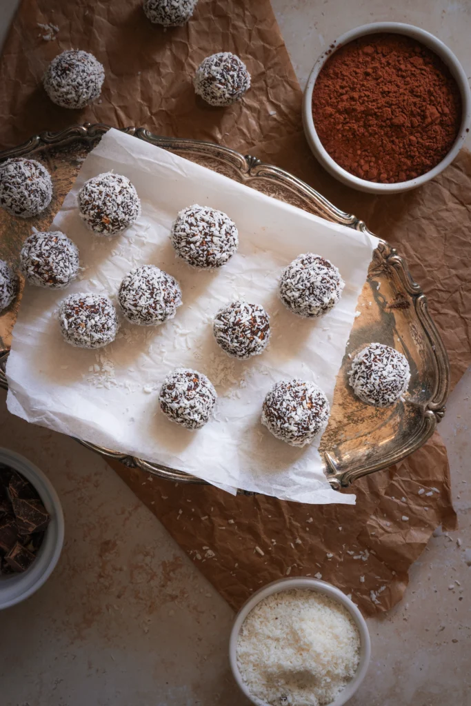 Original Chokladbollar mit Kokos