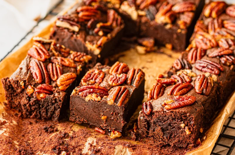 Brownie mit Pekannüssen