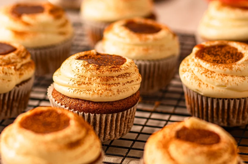 Kürbismuffins mit Frischkäsefrosting